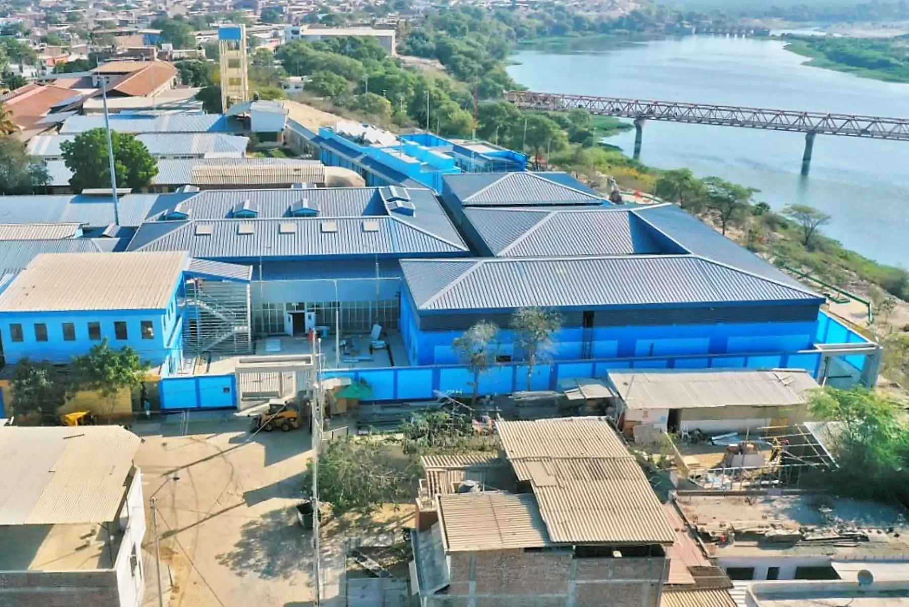 Establecimiento de salud construido con recursos asignados por la Autoridad para la Reconstrucción con Cambios. Foto: ARCC/Difusión.