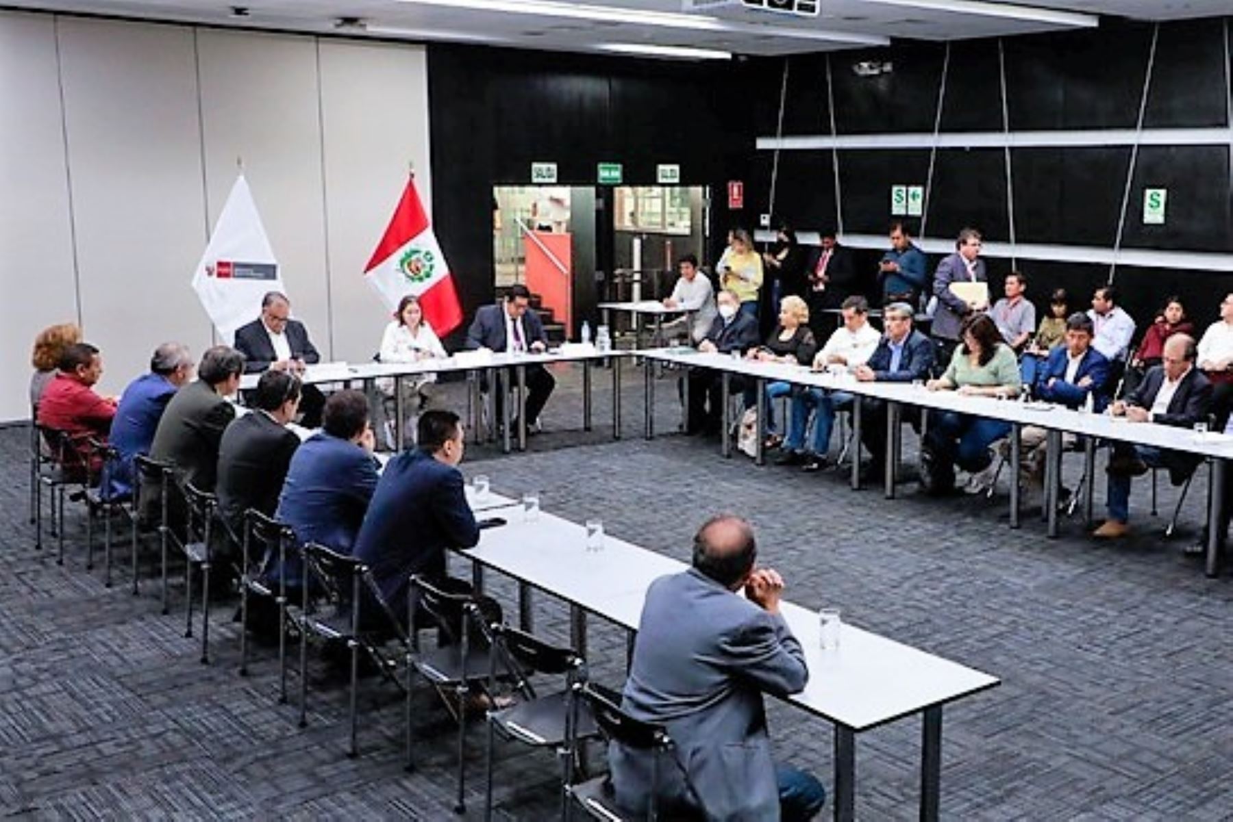 Reunión con representantes de las mype se desarrolló en la sede de Produce. Foto: ANDINA/Difusión.