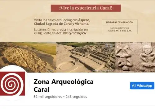 Zona Arqueológica Caral pide asignación definitiva de oficina ubicada en la ciudad de Lima.