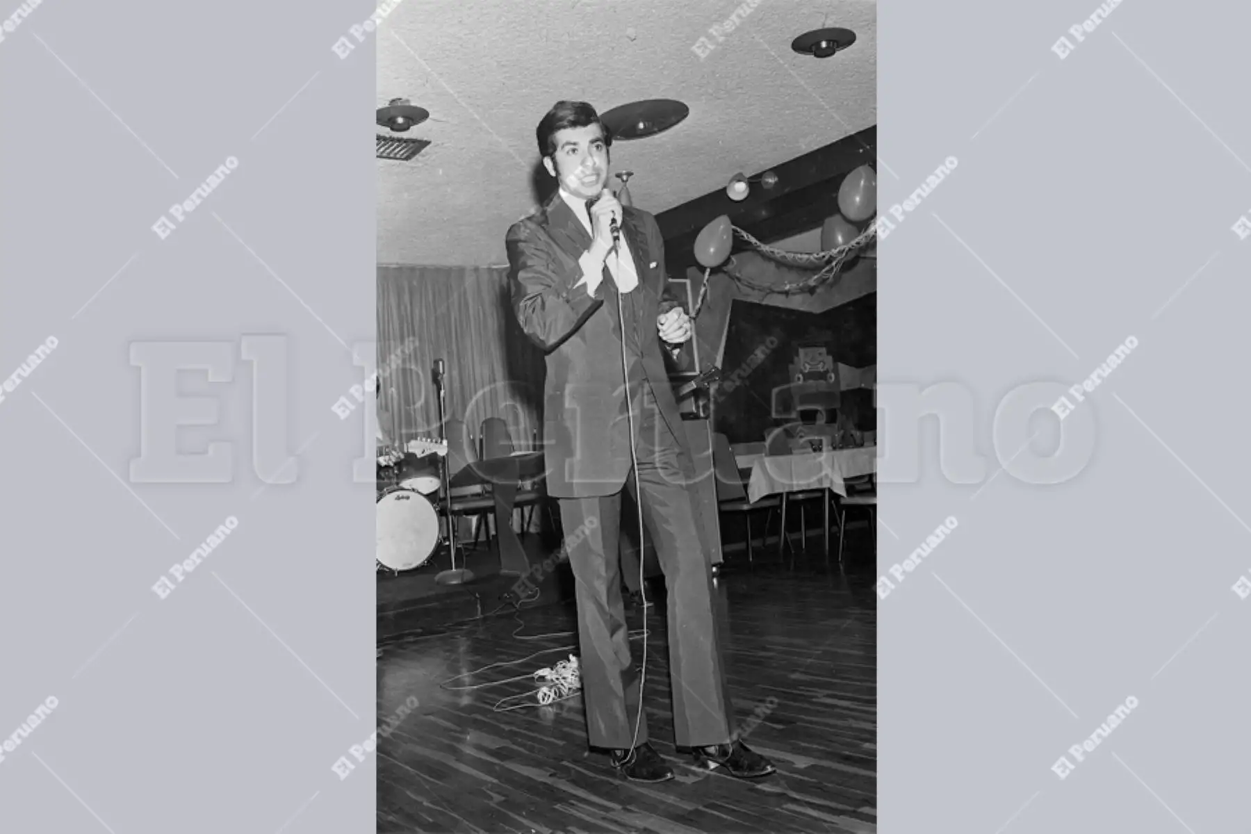 Pepe Miranda (01-12-1970)también enlutó a los amantes de la Nueva Ola. El abandonó este mundo terrenal el 9 de febrero a los 80 años. 

Foto: Archivo / El Peruano