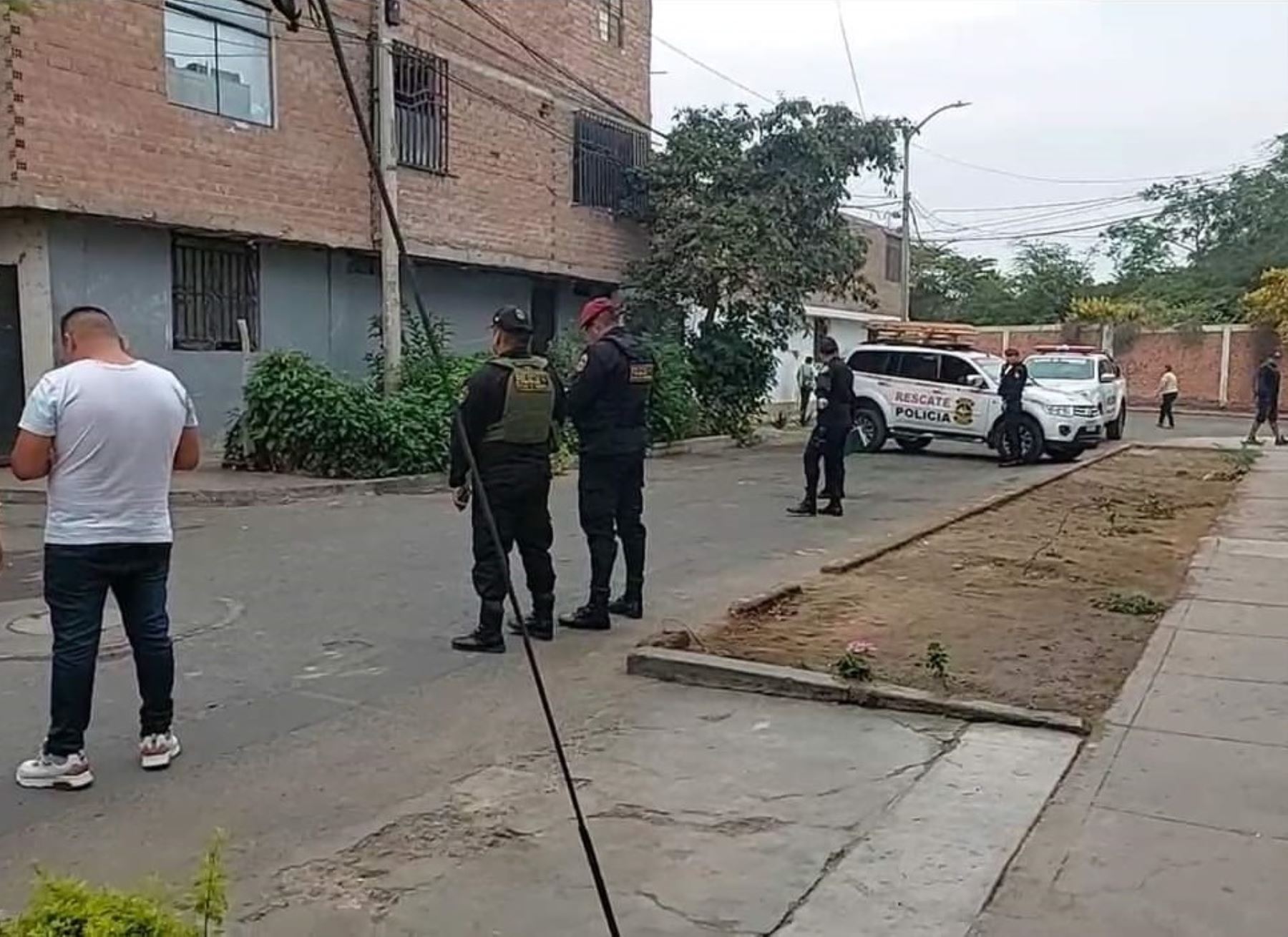 Policía investiga los crímenes de un expolicía y un gerente de empresa constructora en el distrito de El Porvenir. Foto: ANDINA/archivo.