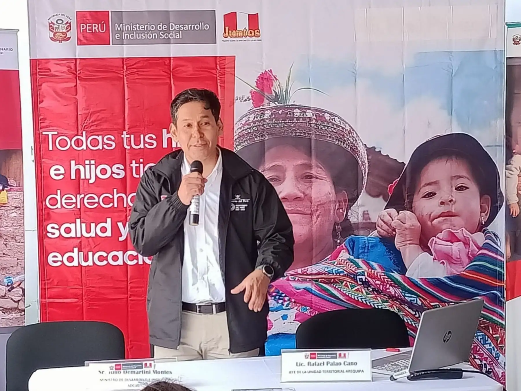 Julio Demartini, ministro de Desarrollo e Inclusión Social. ANDINA/Difusión