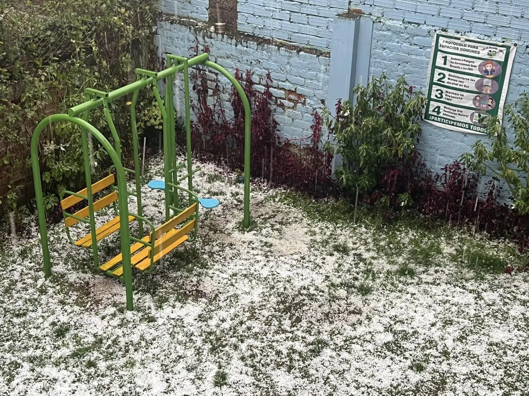 COER Áncash reporta 36 viviendas afectadas por caída de granizo y lluvias intensas en la provincia de Huaraz, Foto: Cortesía Impacto Áncash/Facebook