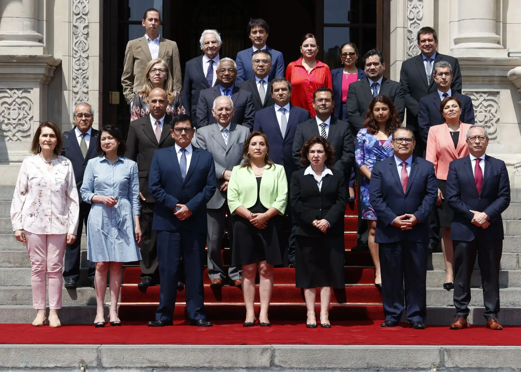 Presidenta Dina Boluarte participa en sesión extraordinaria de la Comisión de Alto Nivel Anticorrupción (CAN). Foto: ANDINA/Prensa Presidencia