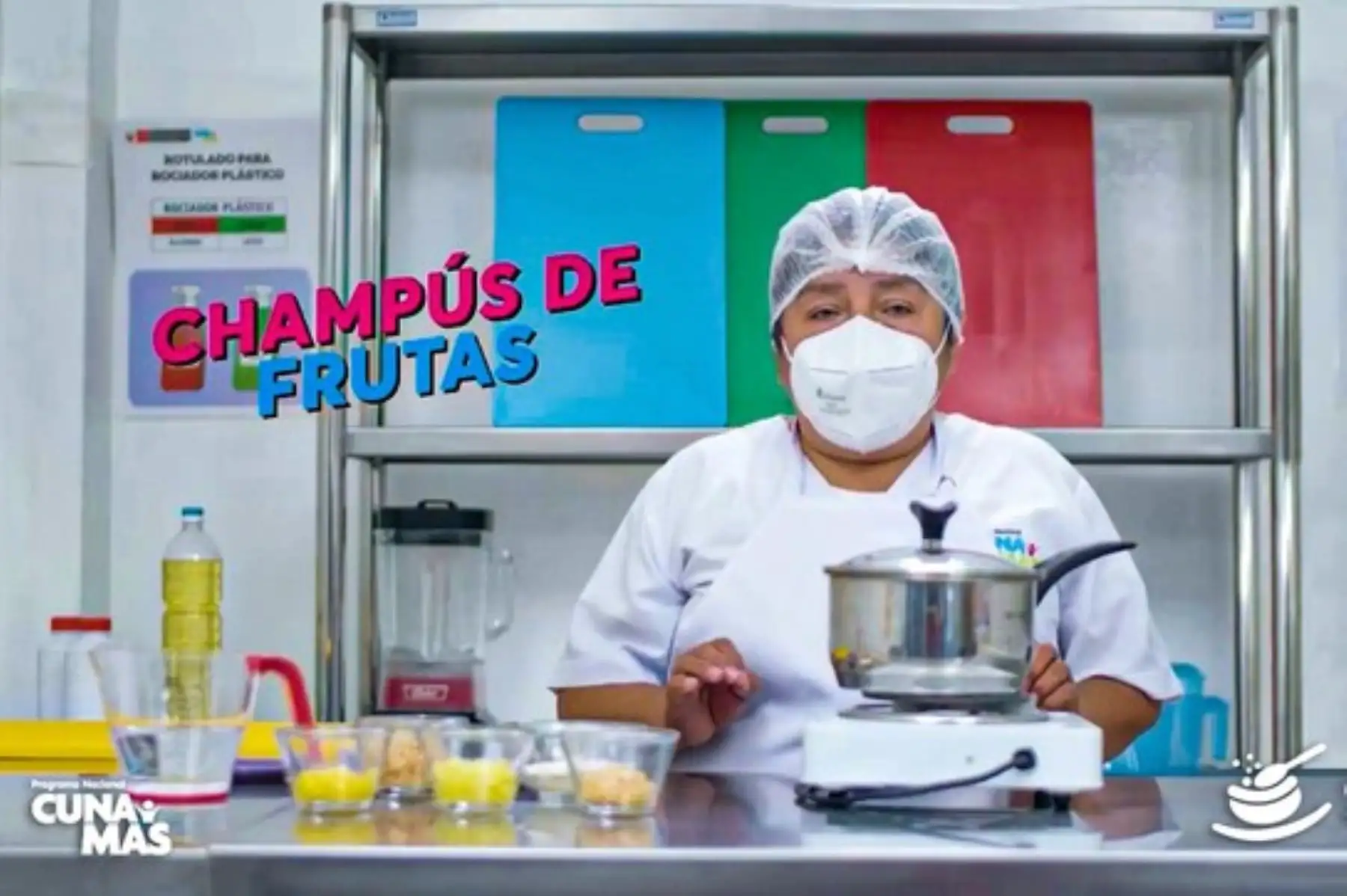 Mediante su espacio digital de cocina, integrante de la multiplataforma Cuna Más Digital, el programa social Cuna Más compartió la receta de esta saludable bebida recomendada a partir de los 6 meses. Foto: Cuna Más