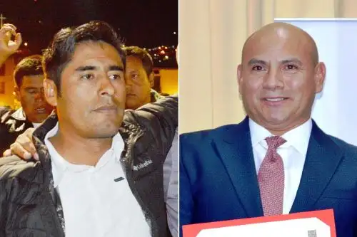 Roger Guevara Rodríguez y Joaquín Ramírez Gamarra aseguran que trabajarán para atender las necesidades más urgentes de la población de Cajamarca. Foto: Cortesía Eduard Lozano