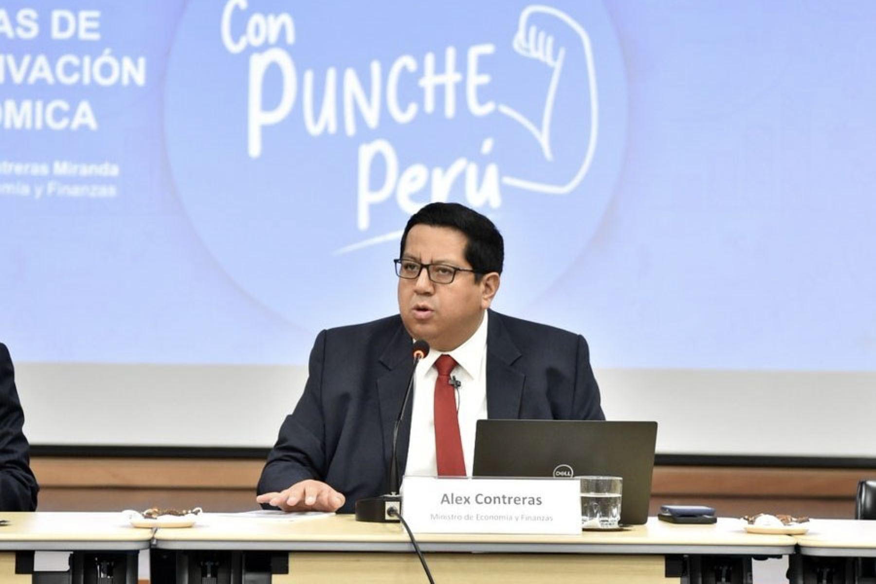 Ministro de Economía y Finanzas, Alex Contreras. ANDINA/Difusión