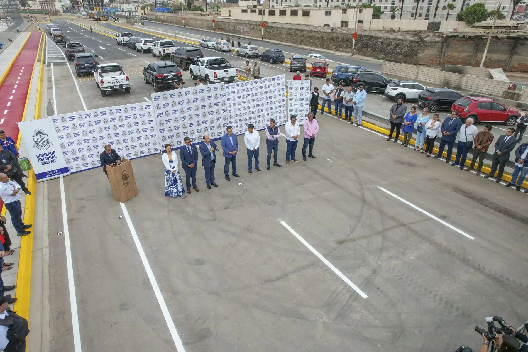 La segunda y última etapa de la Costa Verde tramo Callao, una de las obras más esperadas por miles de limeños y chalacos, será inaugurada mañana (jueves) en una ceremonia que será encabezada por el gobernador regional del Callao, Dante Mandriotti Castro.
Foto: ANDINA/Braian Reyna