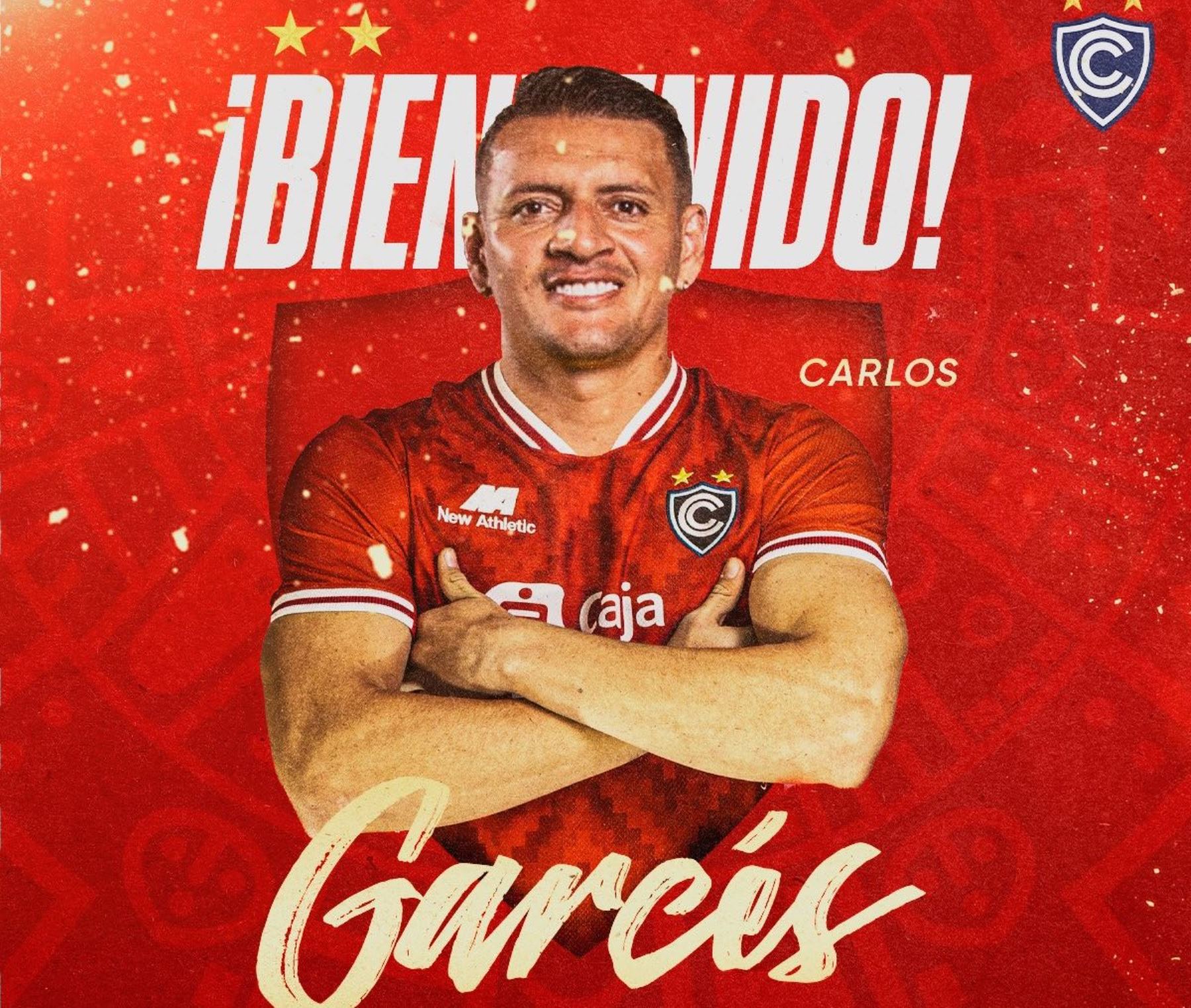 Carlos Garcés es el nuevo fichaje del Cienciano.