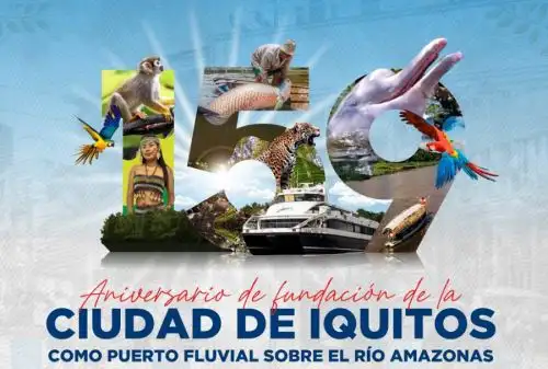 La ciudad de Iquitos conmemora su 159 aniversario de fundación como puerto fluvial sobre el río Amazonas. Ocasión para destacar los atractivos que tiene la capital de la región Loreto, uno de los destinos turísticos más fascinantes del oriente peruano.