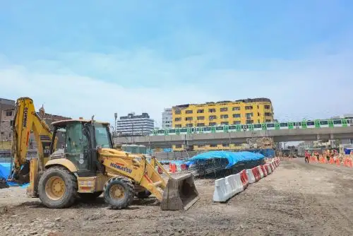 Línea 2 del Metro: se inició obra en estación 28 de Julio que se interconectará con Línea 1. Foto: ANDINA/difusión.