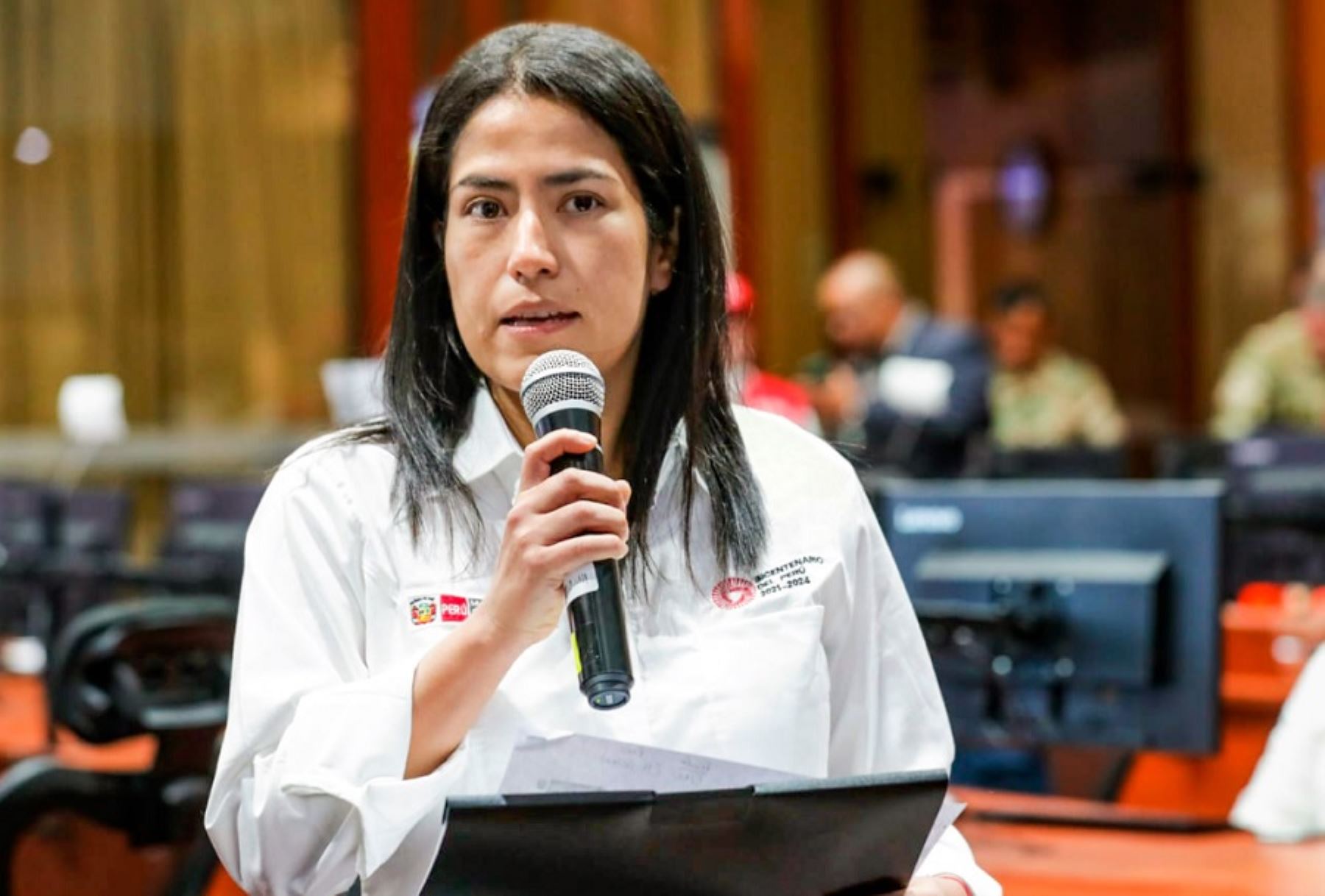 La ministra de Transportes y Comunicaciones, Paola Lazarte Castillo, informó hoy que en cuatro puntos de la Red Vial Nacional se registra tránsito restringido debido a protestas sociales.