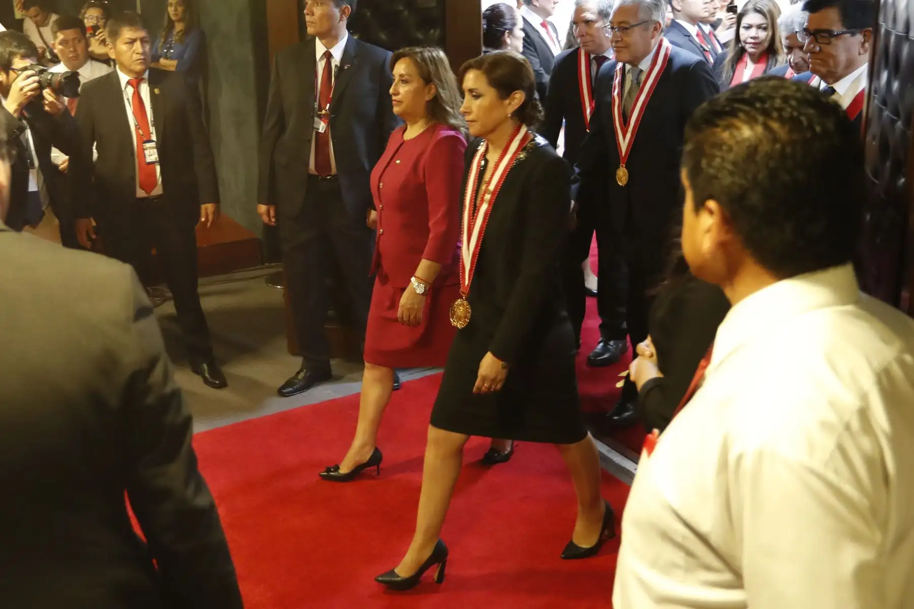 Presidenta Dina Boluarte participa en la ceremonia de apertura del Año Fiscal 2023. Foto: ANDINA/ Carla Patiño