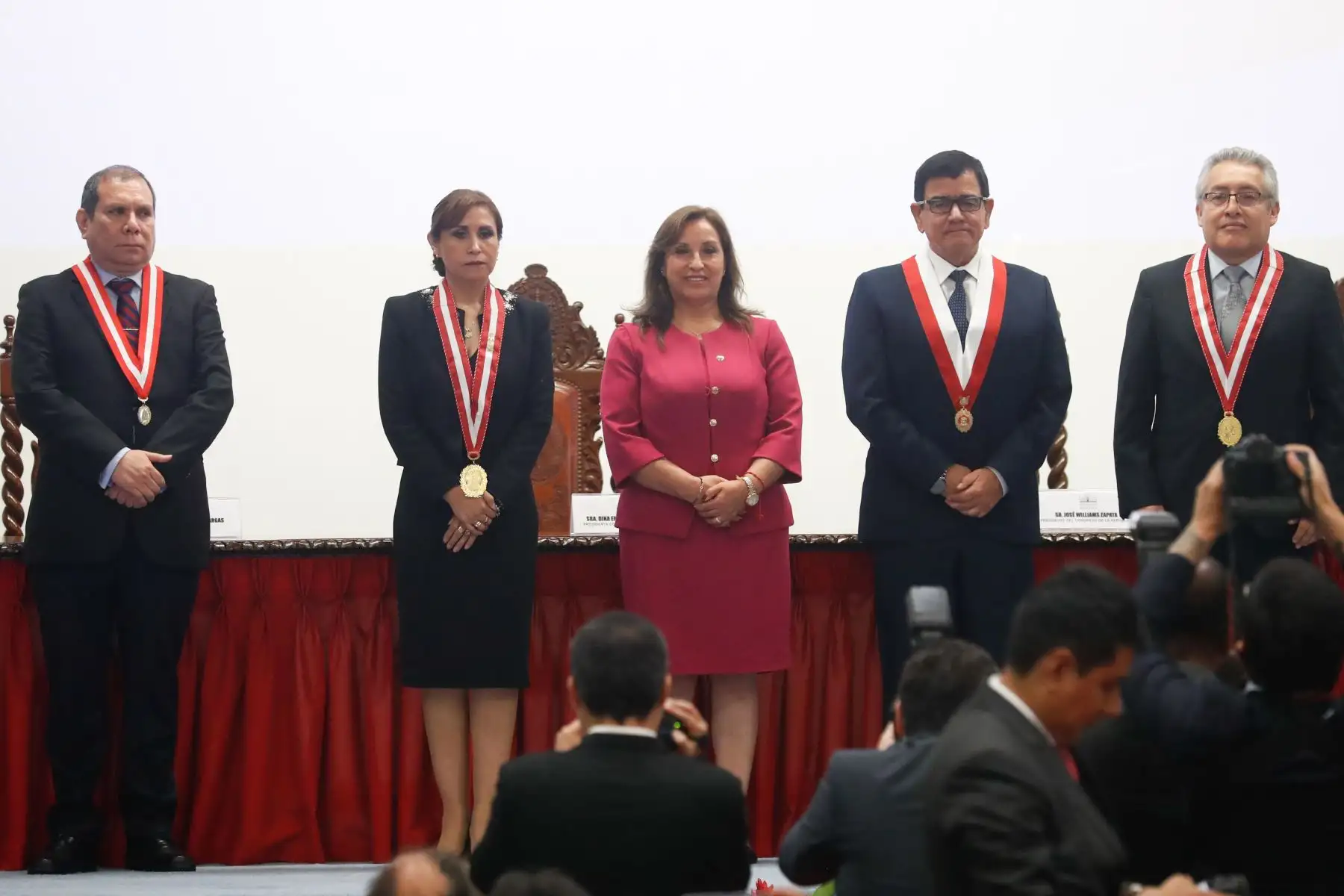 Presidenta Dina Boluarte participa en la ceremonia de apertura del Año Fiscal 2023. Foto: ANDINA/ Carla Patiño