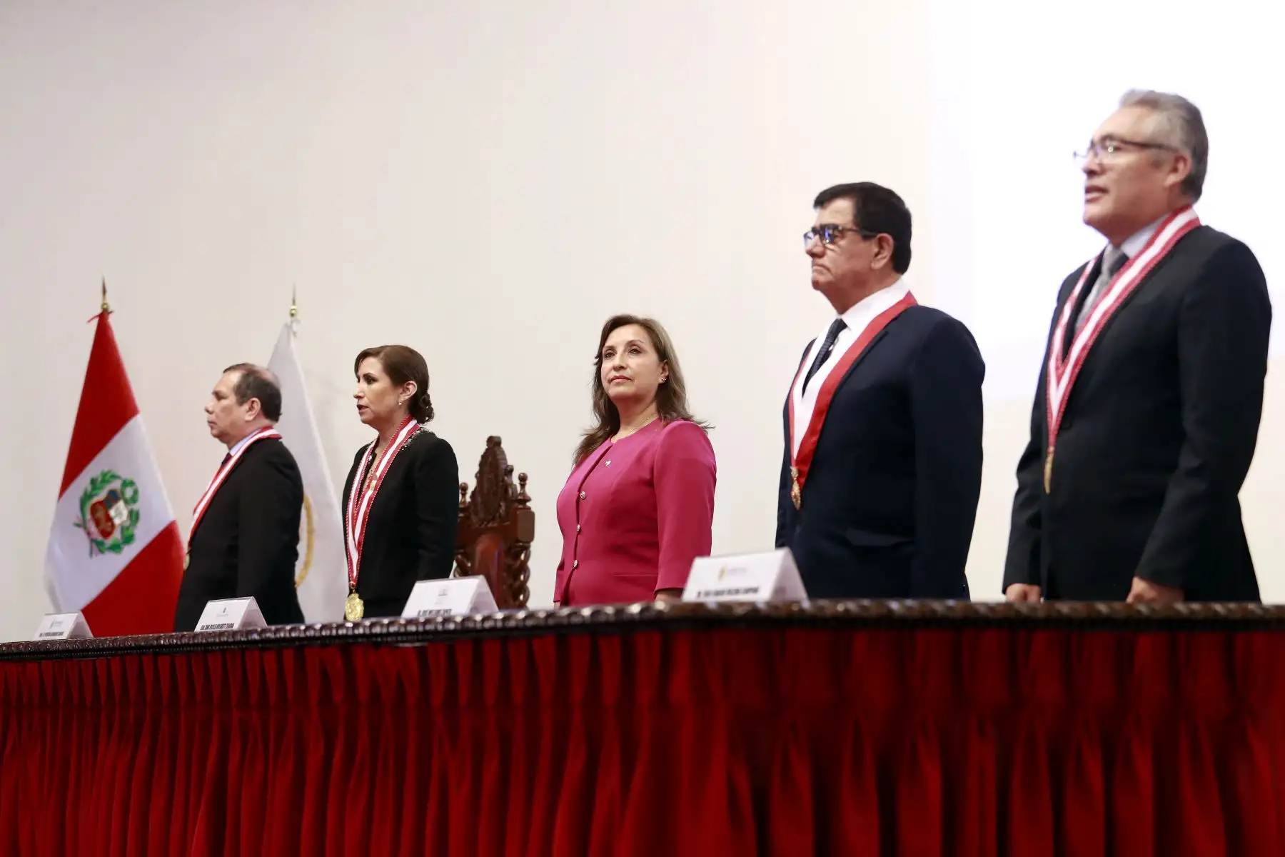 Presidenta Dina Boluarte participa en la ceremonia de apertura del Año Fiscal 2023. Foto: ANDINA/ Prensa Presidencia