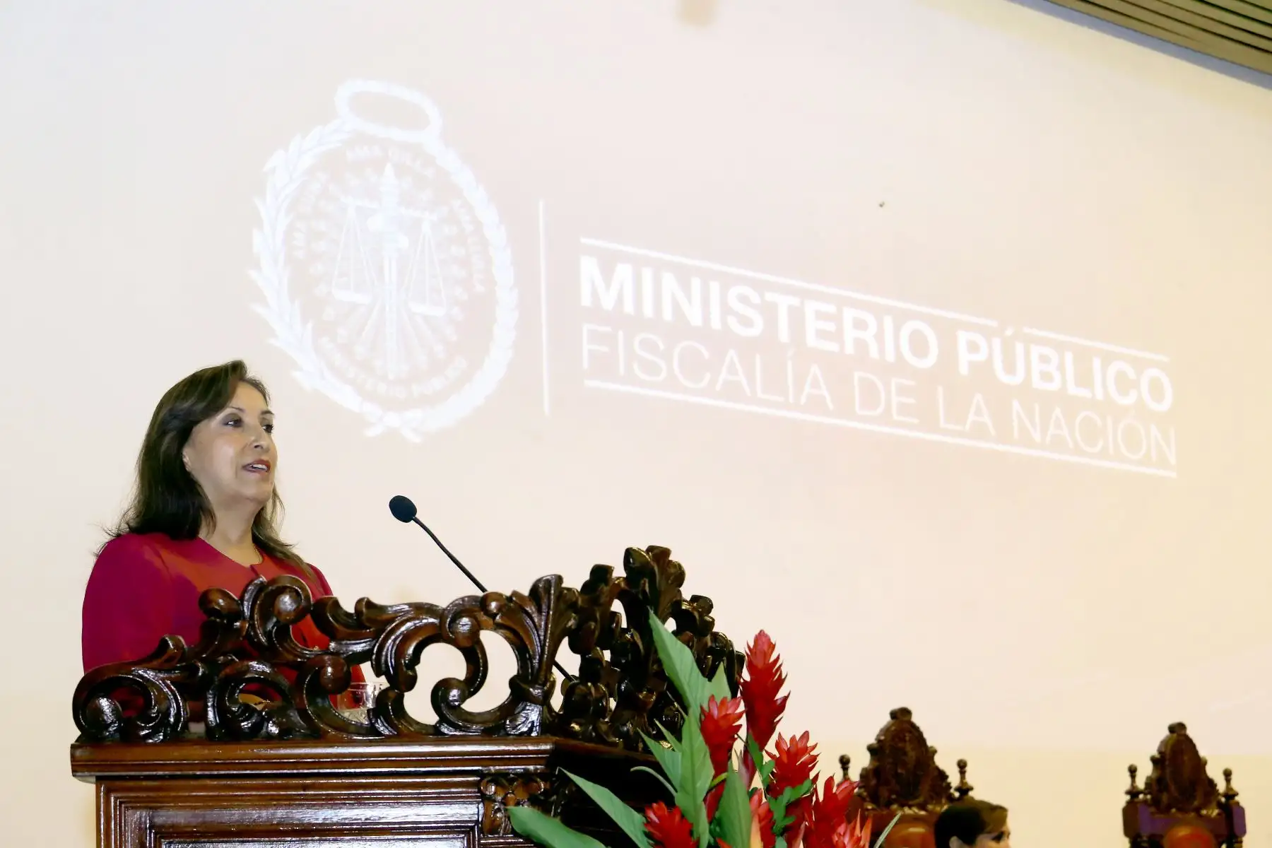 Presidenta Dina Boluarte participa en la ceremonia de apertura del Año Fiscal 2023. Foto: ANDINA/ Prensa Presidencia