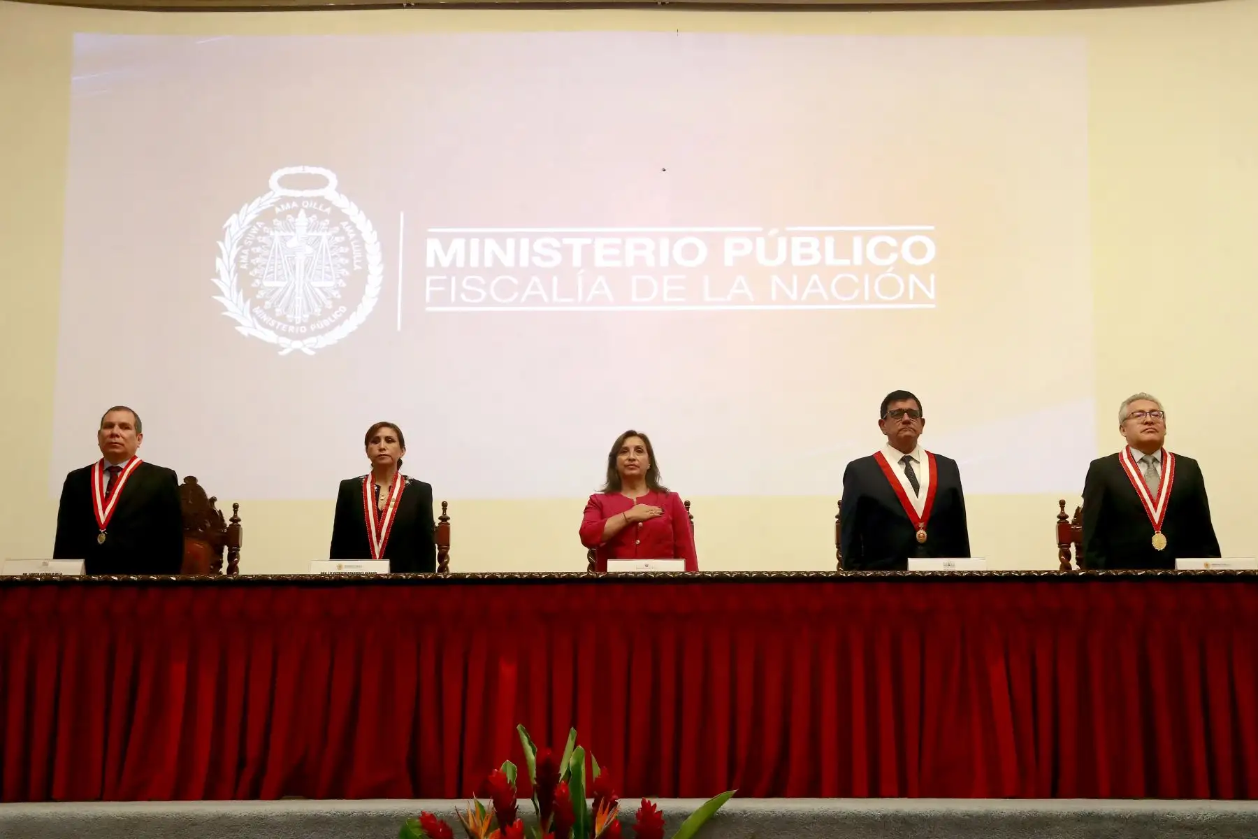 Presidenta Dina Boluarte participa en la ceremonia de apertura del Año Fiscal 2023. Foto: ANDINA/ Prensa Presidencia