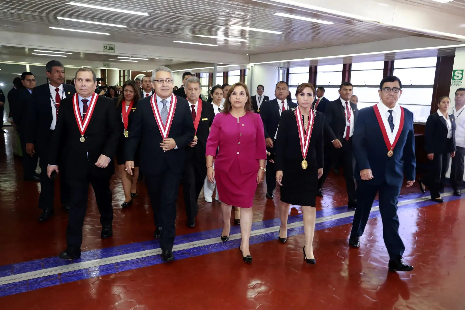 Presidenta Dina Boluarte participa en la ceremonia de apertura del Año Fiscal 2023. Foto: ANDINA/ Prensa Presidencia