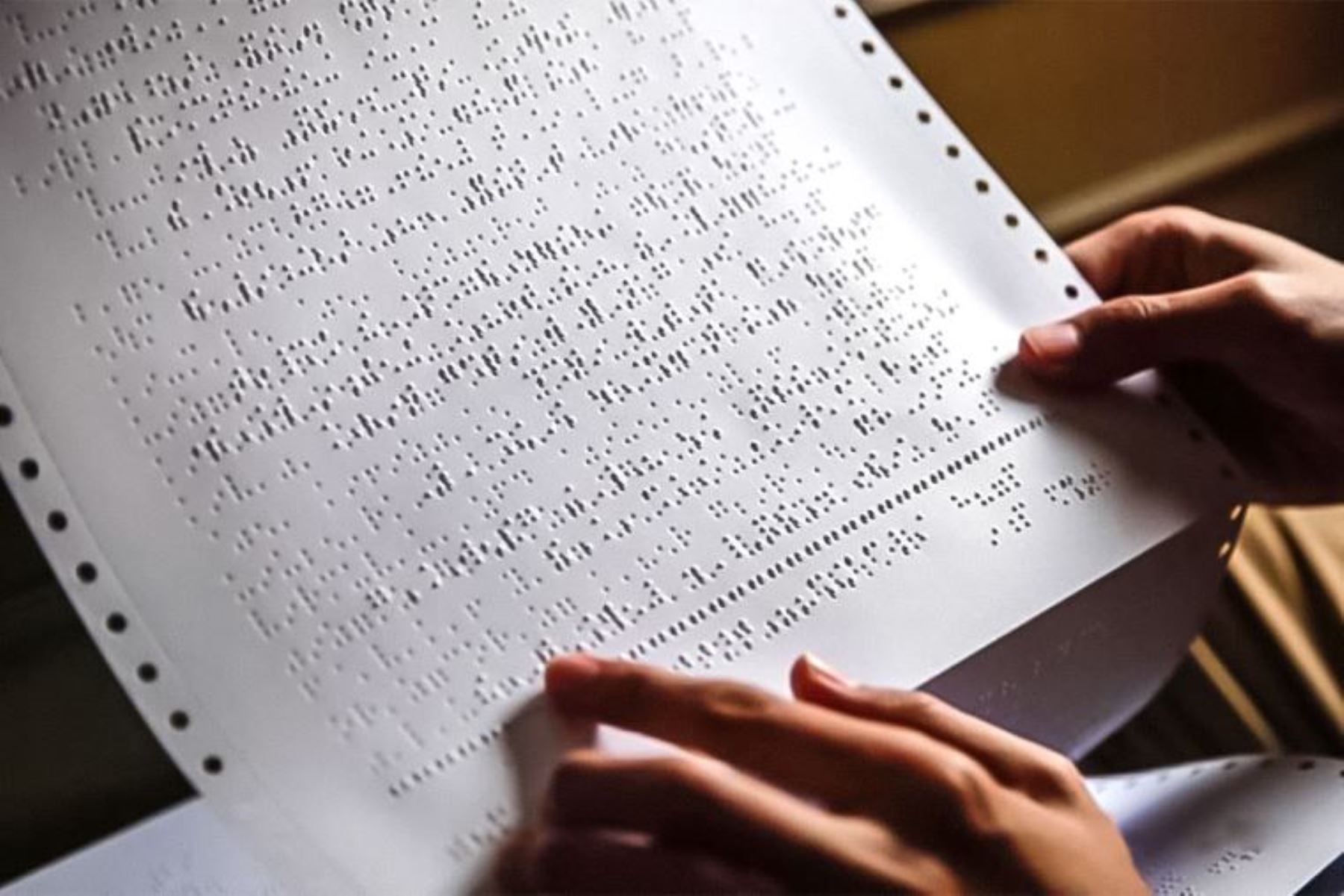Peruanos con discapacidad visual pueden acceder a 50,000 obras en sistema Braille. Foto: ANDINA/difusión.