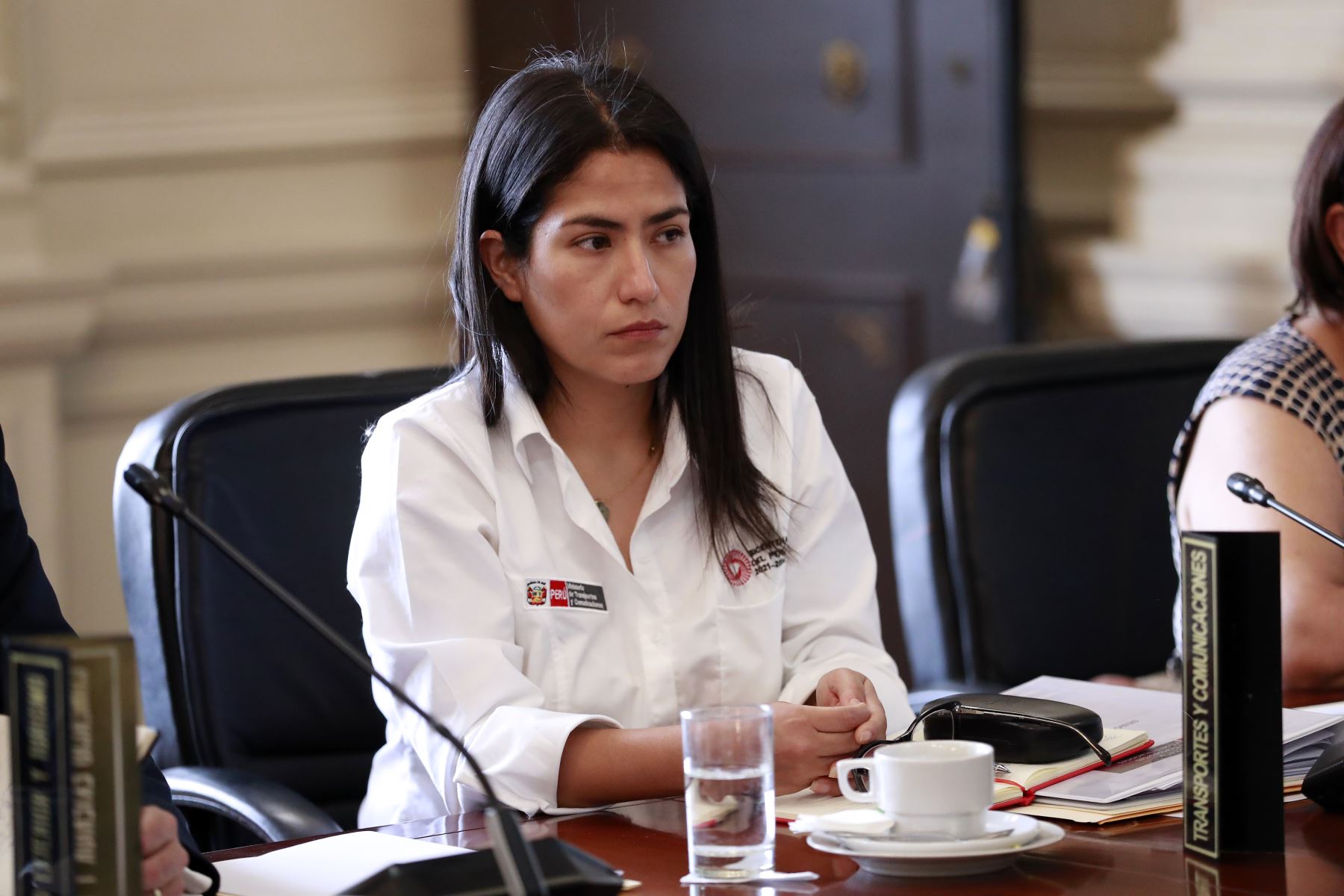 Ministra de Transportes y Comunicaciones, Paola Lazarte. Foto: ANDINA/Prensa Presidencia.