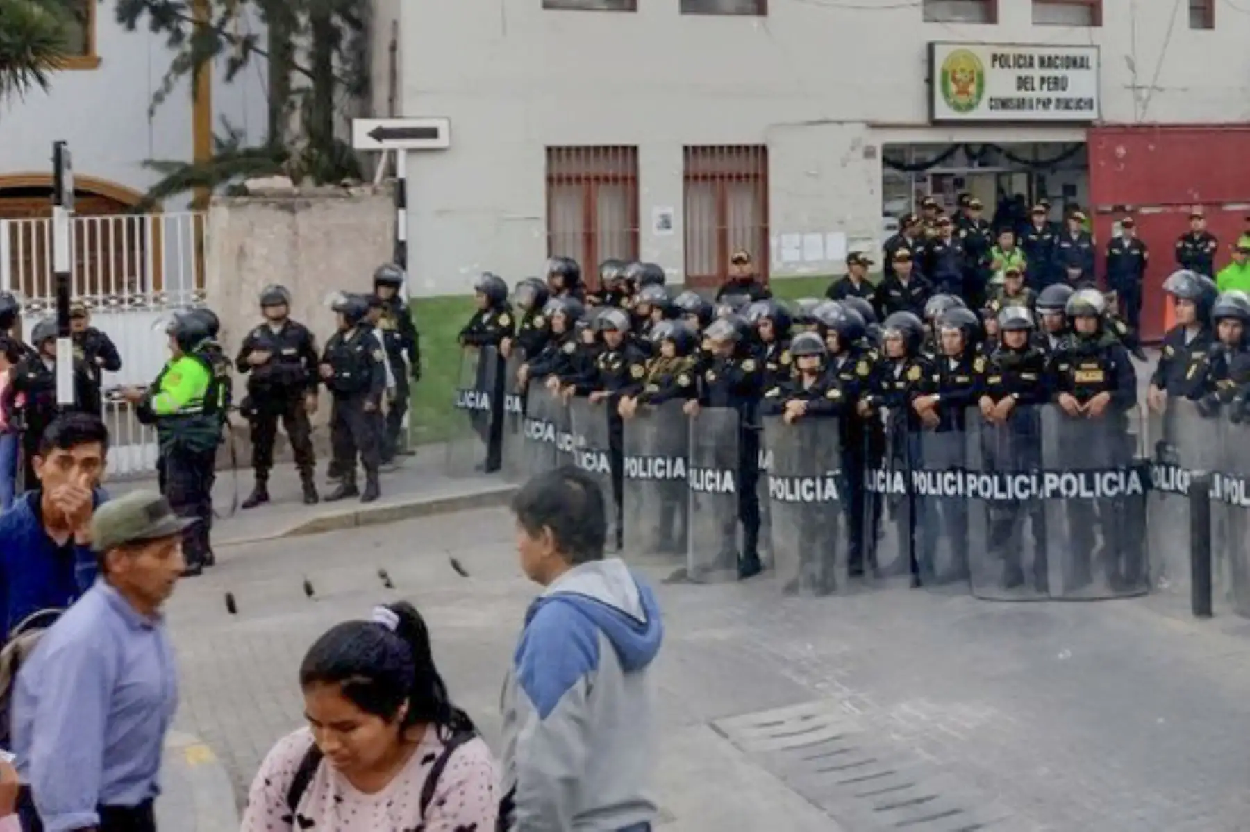 En la región sur se concentró la mayor cantidad de protestas. Foto: ANDINA/difusión.