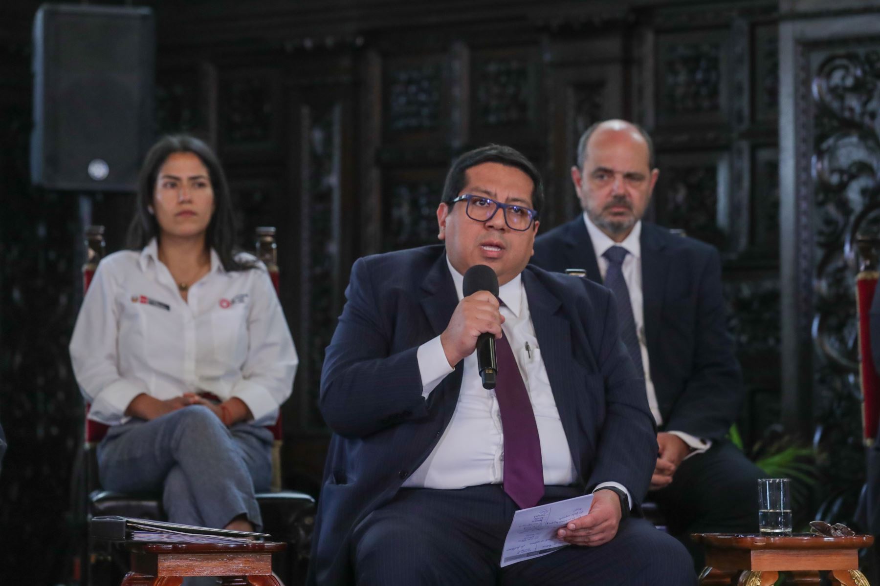 Ministro de Economía y Finanzas, Alex Contreras. Foto: ANDINA/PCM