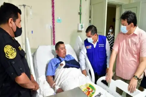Los representantes del Ministerio de Justicia expresaron su predisposición para articular acciones con la Dirsapol y el Ministerio del Interior, a fin de potenciar los beneficios brindados a la comunidad policial.