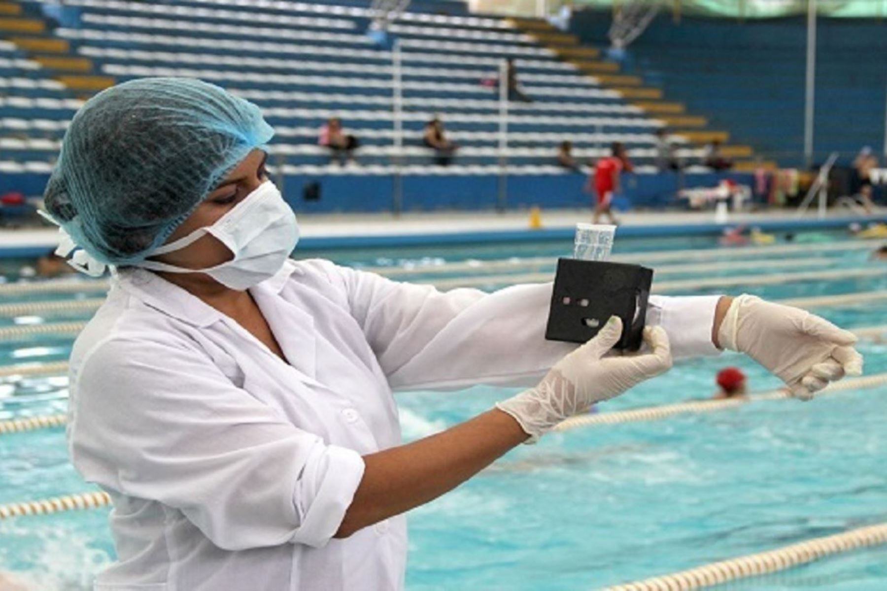 Aplicativo del Ministerio de Salud permite identificar cuales son las piscinas saludables. Foto: ANDINA/Difusión