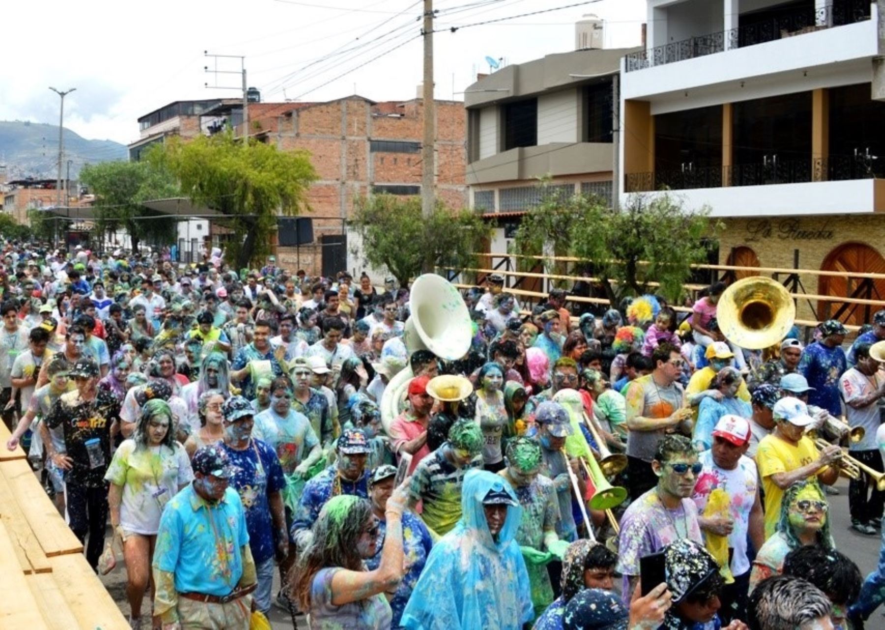 Del 18 al 22 de febrero se celebrarán los días centrales del tradicional carnaval de Cajamarca. Foto: Eduard Lozano.