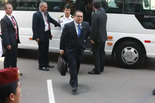 Alberto Otárola, presidente del Consejo de Ministros. Captura TV