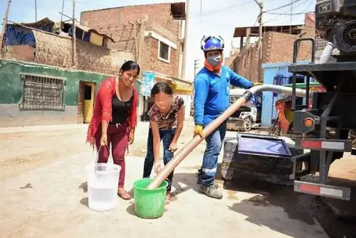 Plan del Otass garantiza agua segura para ciudadanos residentes en zonas críticas. Foto: Otass/Difusión.