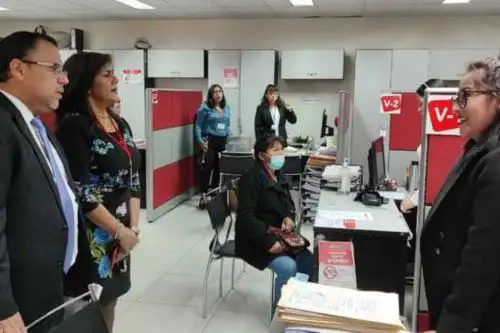 El director de Defensa Pública y Acceso a la Justicia del Minjusdh visita Arequipa. ANDINA/Difusión