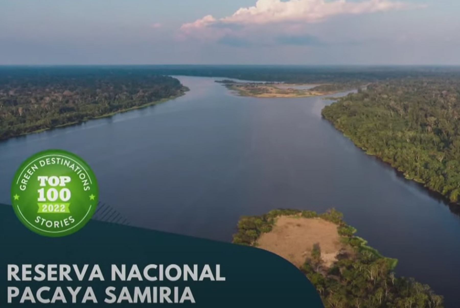La Reserva Nacional Pacaya Samiria integra el Top 100 de Historias Sostenibles del mundo y este 2023 compite por el premio especial People