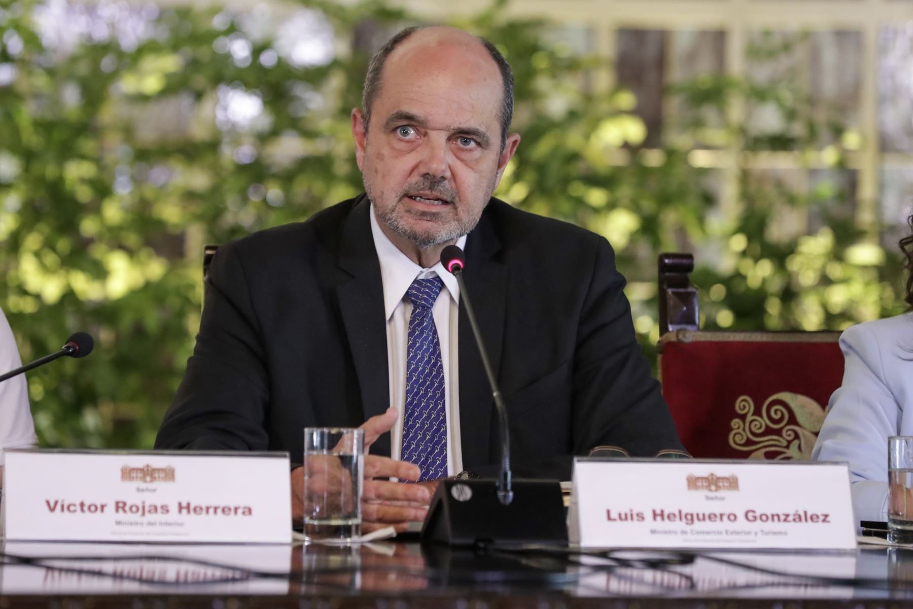 Ministro de Comercio Exterior y Turismo, Luis Fernando Helguero. ANDINA/PCM