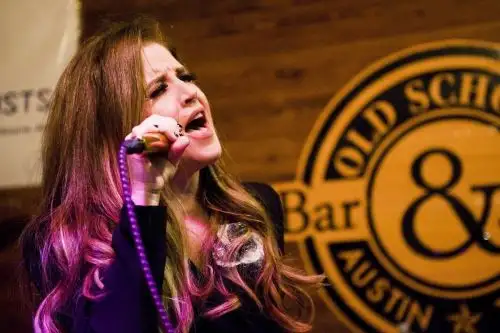 Cantante Lisa Marie Presley, hija única de Elvis Presley, el rey del rock. Foto: EFE.