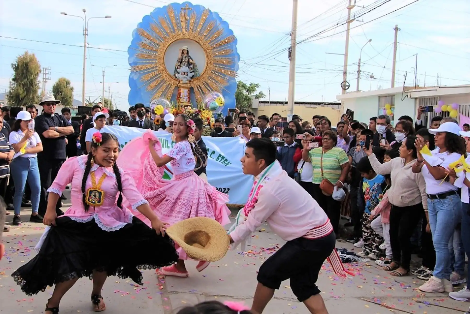 Celebración popular en honor al Divino Niño de Ciudad Eten, en la región Lambayeque. Foto: ANDINA/Difusión
