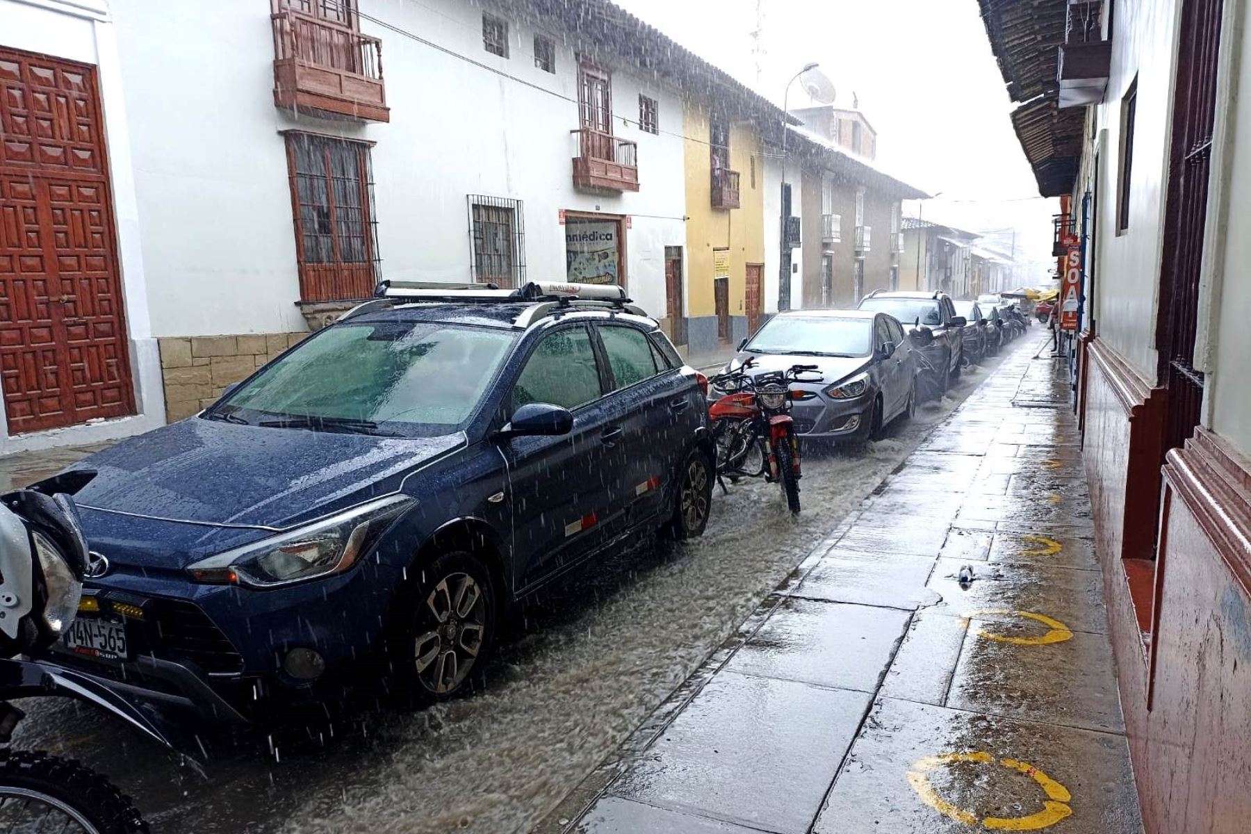 Los últimos días se han presentado lluvias en diversas provincias de Cajamarca y se prolongarán hasta el fin de semana. Foto: Cortesía Eduard Lozano