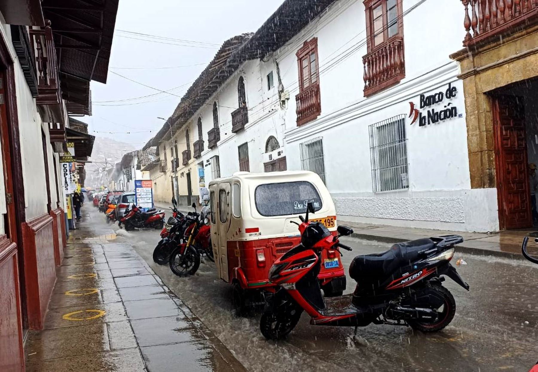La ciudad de Cajamarca soportará lluvias de ligera intensidad durante este fin de semana, anunció el Senamhi. Foto: Eduard Lozano.