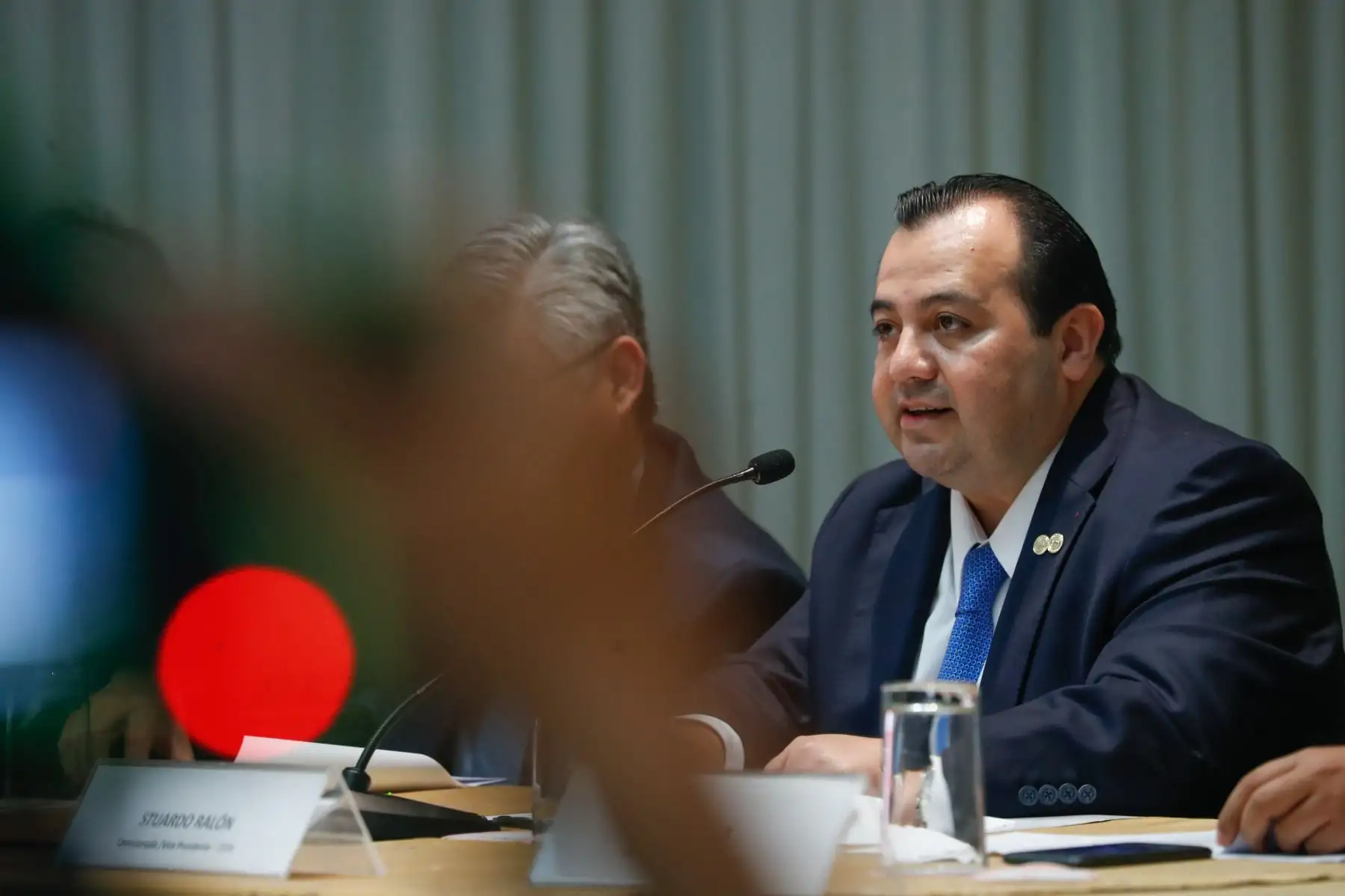 La Comisión Interamericana de Derechos Humanos (CIDH) dará a conocer dentro de 30 días su informe sobre la situación política del Perú, señaló su representante, Stuardo Ralón, en conferencia de prensa realizada hoy. 
Foto: ANDINA/Carla Patiño