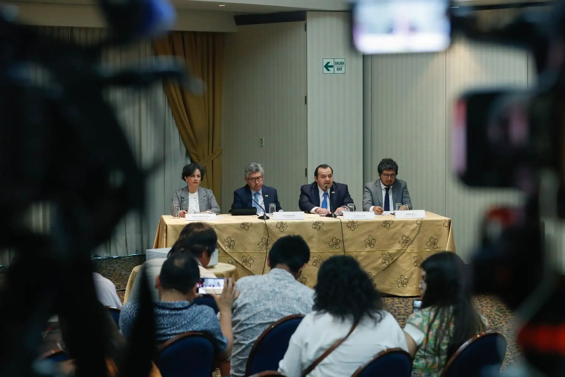 La Comisión Interamericana de Derechos Humanos (CIDH) dará a conocer dentro de 30 días su informe sobre la situación política del Perú, señaló su representante, Stuardo Ralón, en conferencia de prensa realizada hoy. 
Foto: ANDINA/Carla Patiño