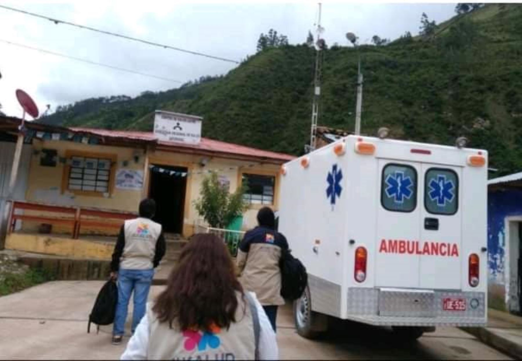 Los heridos recibieron primeros auxilios del personal de la Ipress San Miguel de Mayocc y de los centros de salud de Anco y Churcampa. Foto: Cortesía