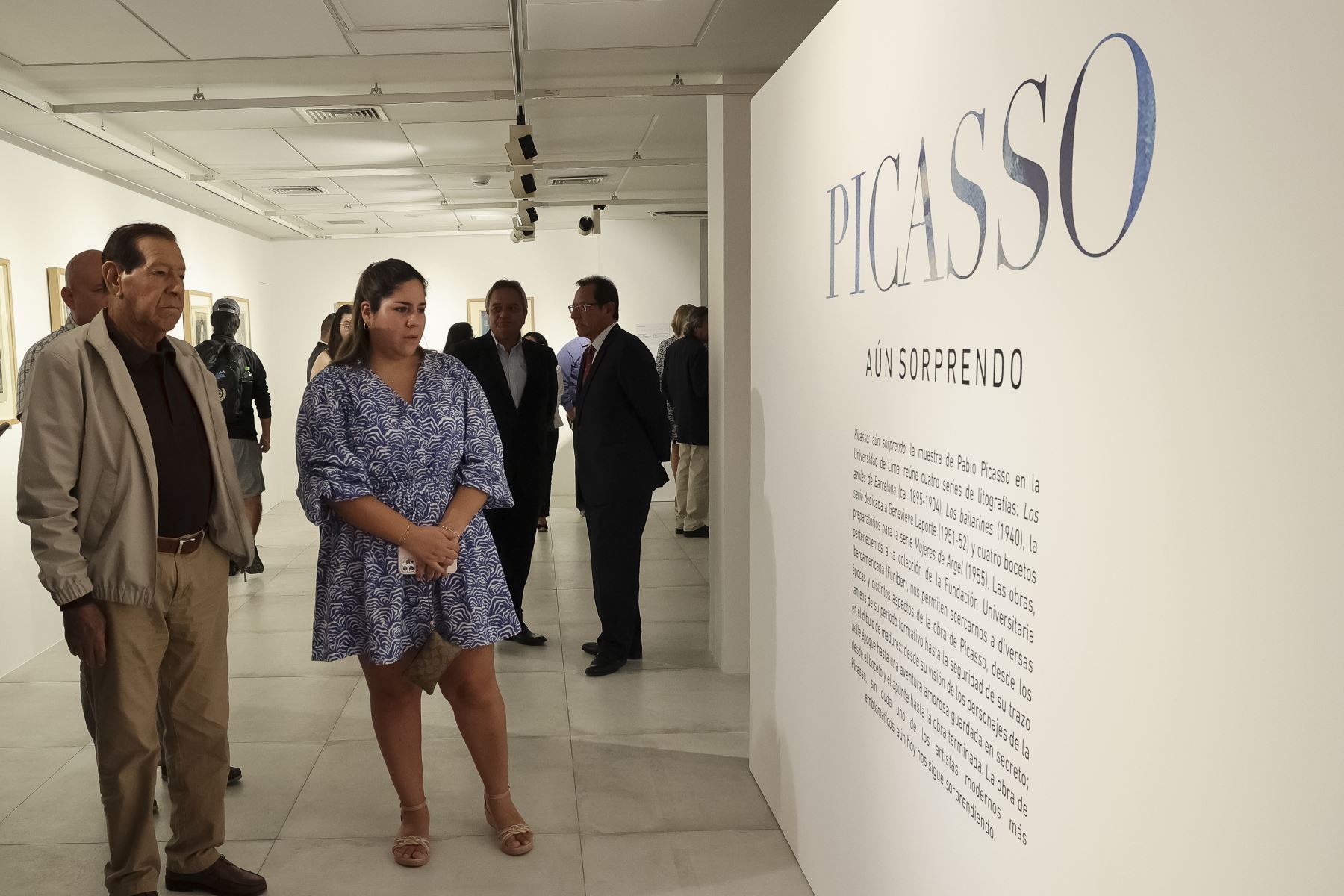 Universidad de Lima inaugura exposición Picasso