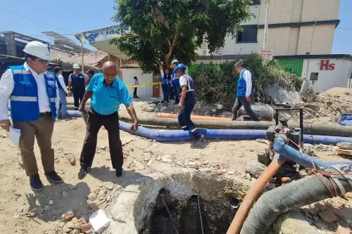 Solo en lo que va de enero, más de 12,000 usuarios fueron afectados por colapsos, atoros, desbordes de desagüe y cortes del servicio de agua. Foto: Sunass