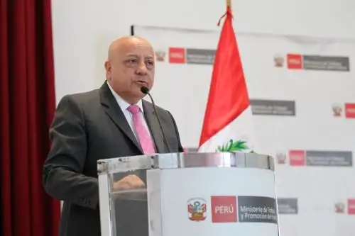 Ministro de Trabajo y Promoción del Empleo, Alfonso Adrianzén. ANDINA/Difusión