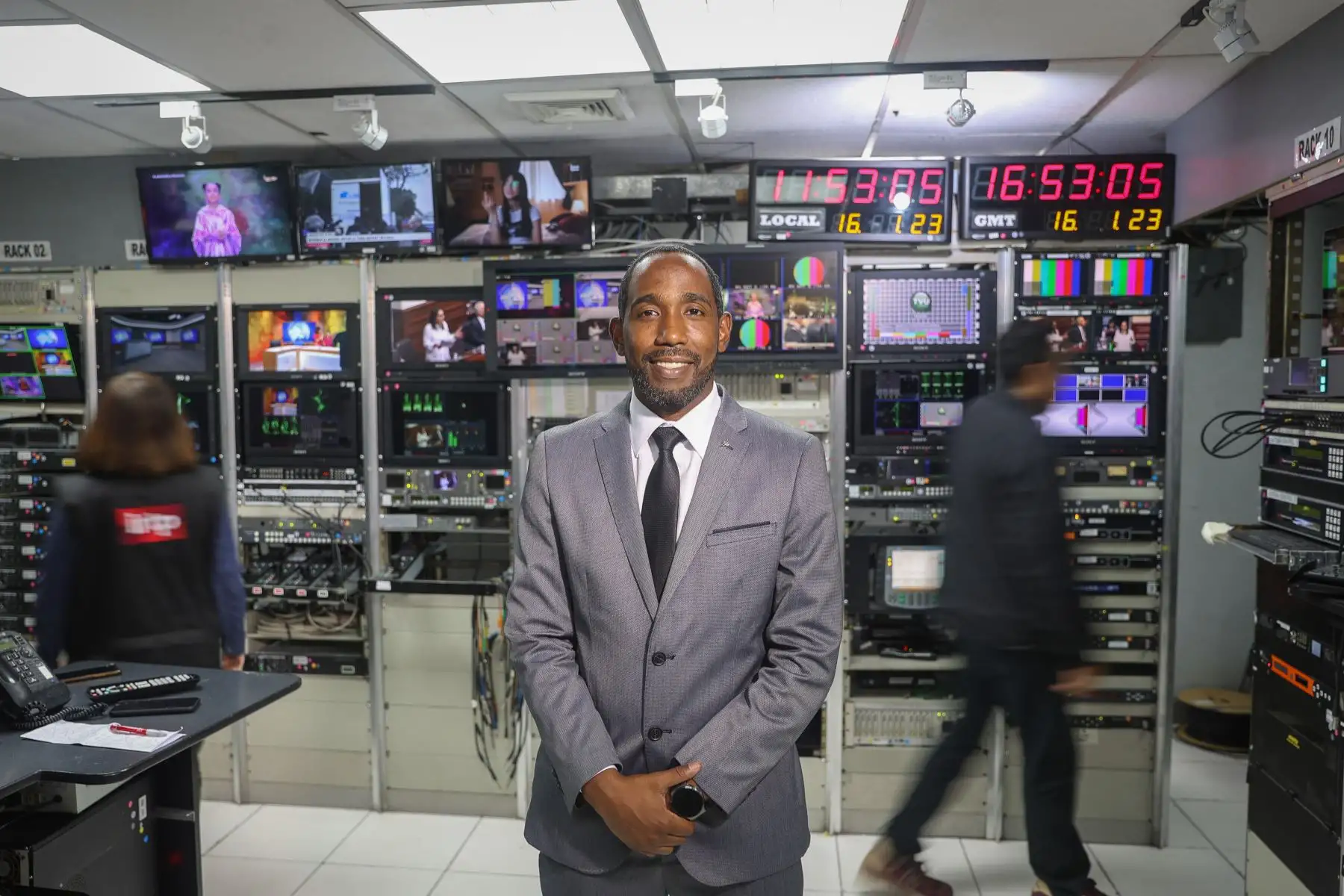 Entrevista al presidente ejecutivo de IRTP, Jesús Solari por el aniversario del  canal del Estado, TV Perú.
Foto: ANDINA/Andrés Valle