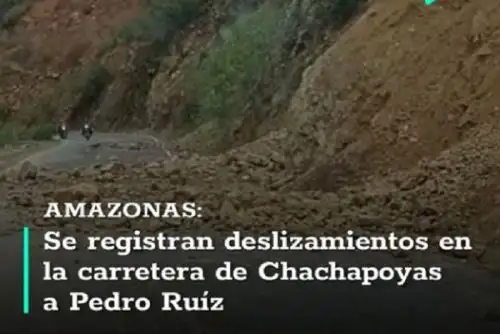 Doce distritos de la región Amazonas fueron declarados en emergencia por 60 días debido al peligro inminente ante lluvias intensas.