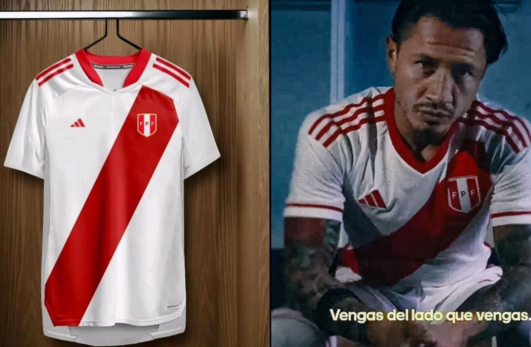 La nueva camiseta de la selección peruana