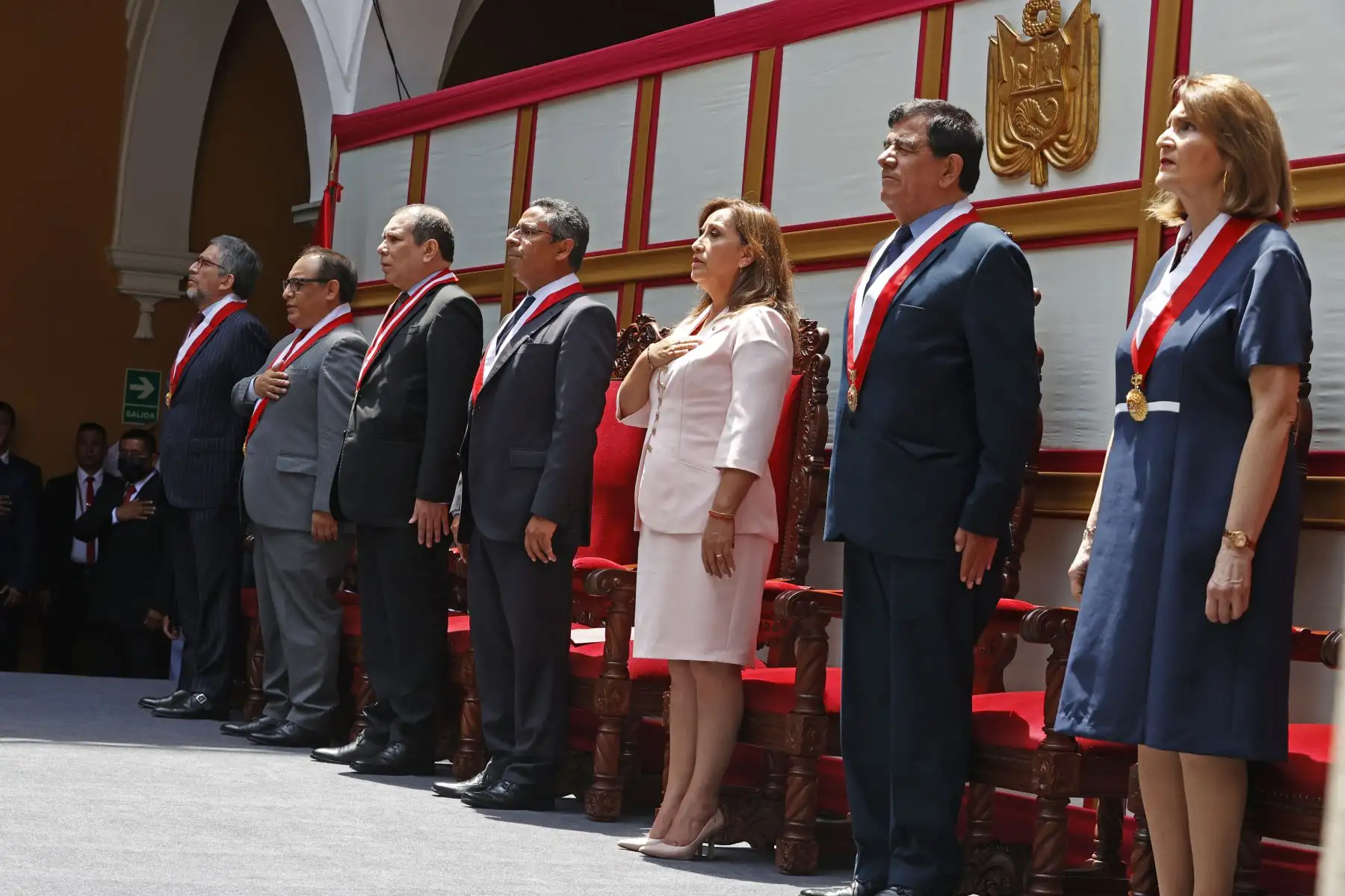 Presidenta Dina Boluarte participa en la apertura del año jurisdiccional del Tribunal Constitucional.
Foto: ANDINA/Prensa Presidencia