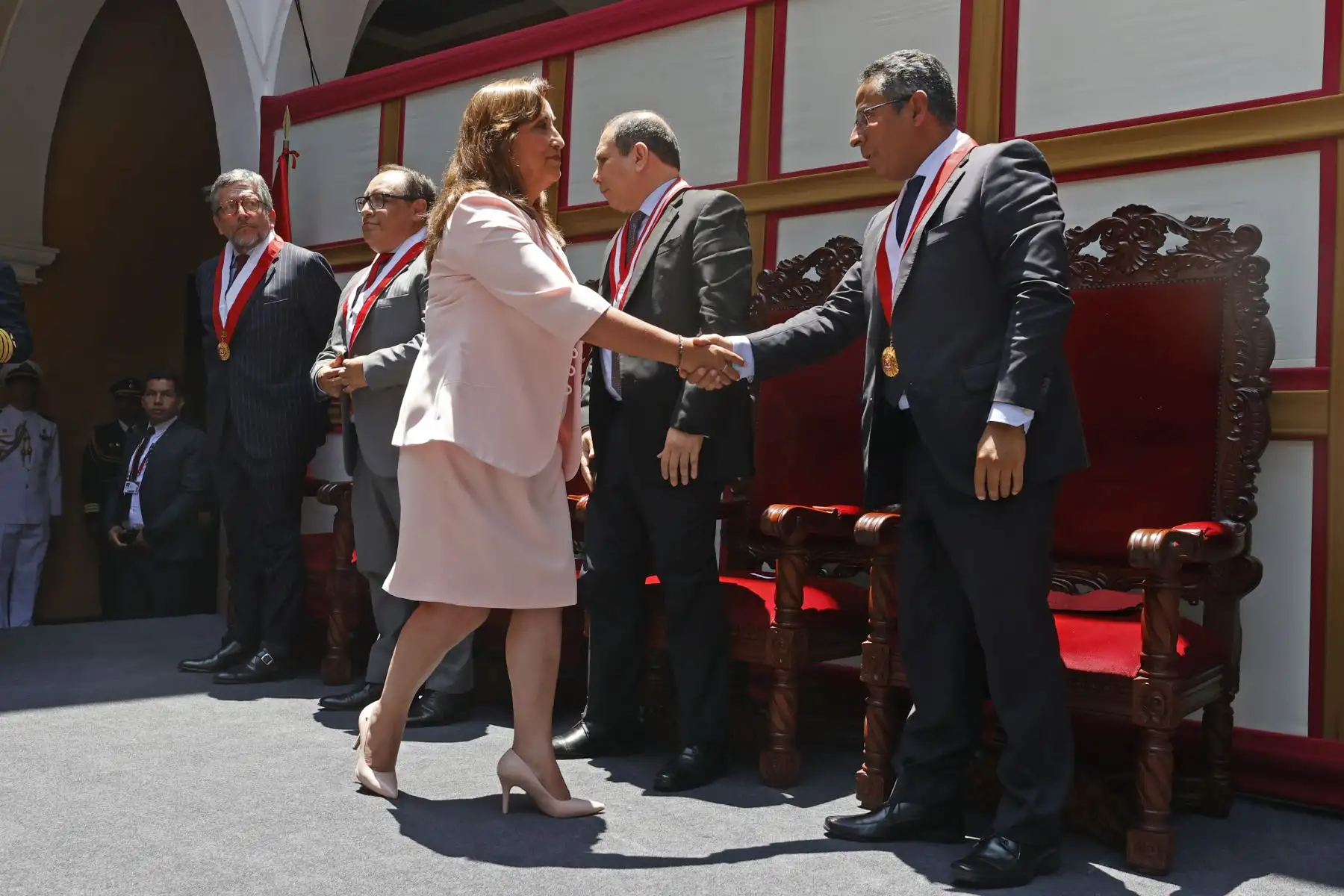Presidenta Dina Boluarte participa en la apertura del año jurisdiccional del Tribunal Constitucional.
Foto: ANDINA/Prensa Presidencia