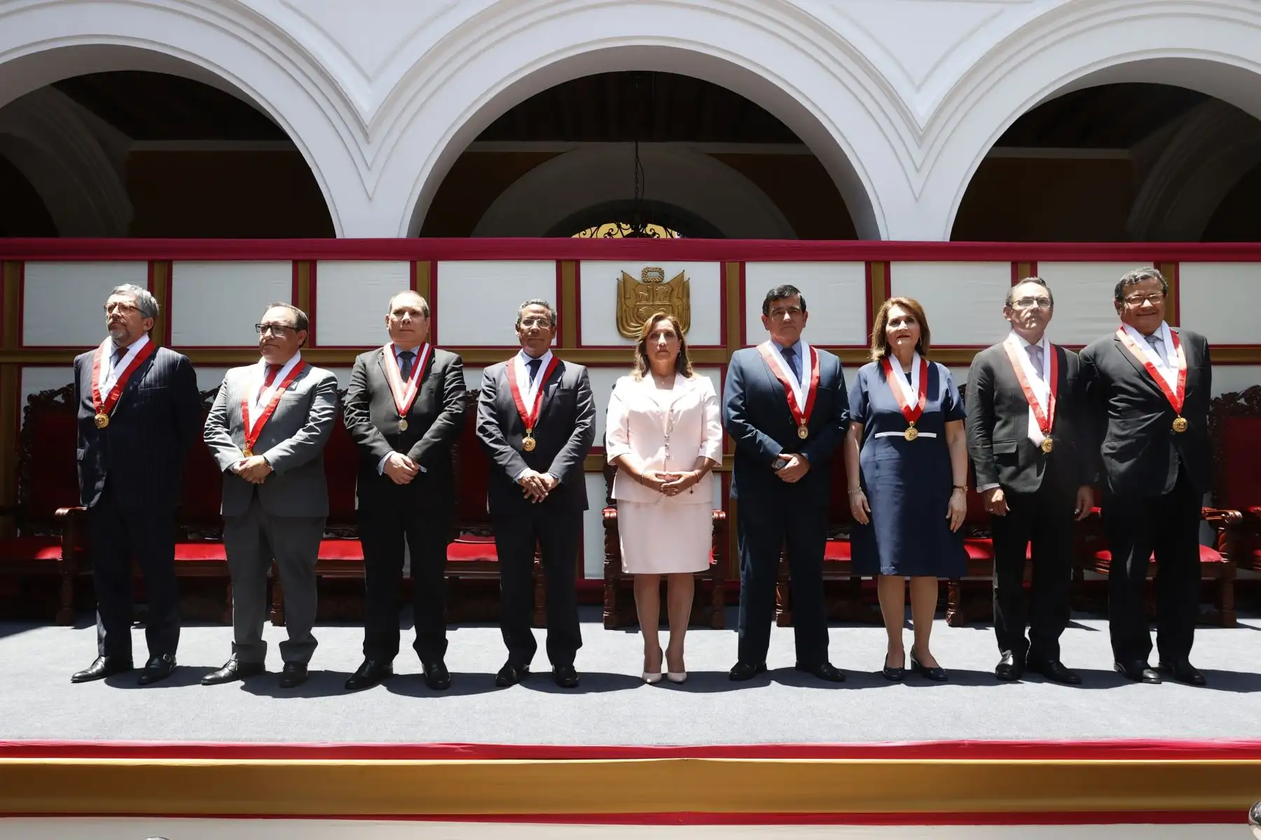 Presidenta Dina Boluarte participa en la apertura del año jurisdiccional del Tribunal Constitucional.
Foto: ANDINA/Prensa Presidencia